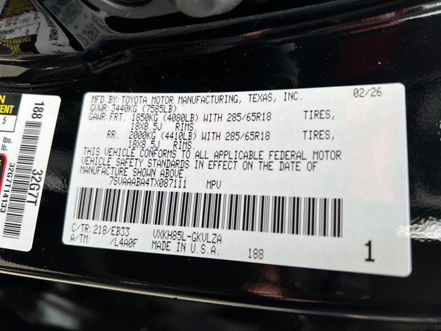 2026 Toyota Sequoia TRD Pro