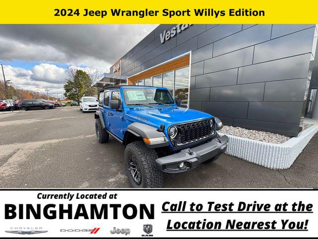 2024 Jeep Wrangler WRANGLER 4-DOOR WILLYS