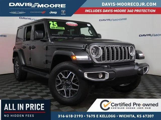 2025 Jeep Wrangler 4-Door Sahara 4x4 for sale in Wichita, KS