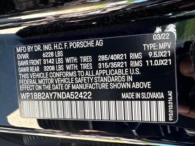 2022 Porsche Cayenne S