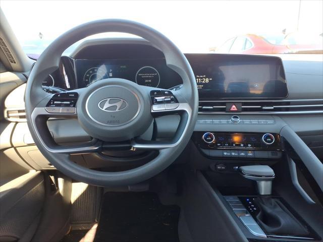 2024 Hyundai Elantra Hybrid Blue