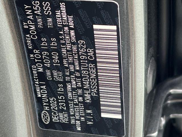2026 Hyundai Elantra Hybrid Limited