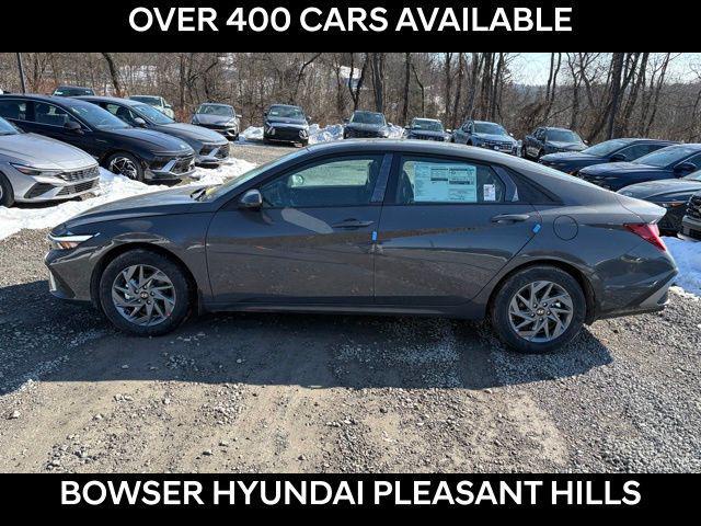 2026 Hyundai Elantra Hybrid Blue