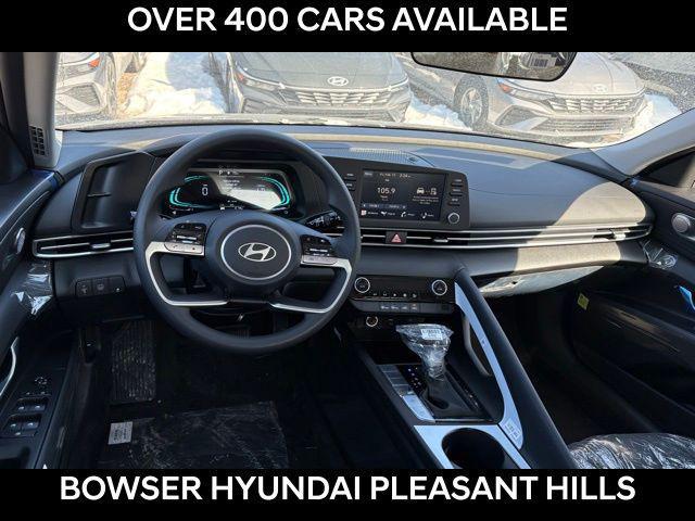 2026 Hyundai Elantra Hybrid Blue