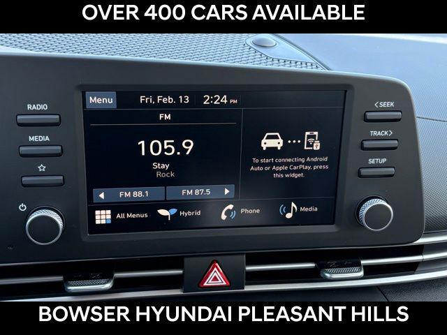 2026 Hyundai Elantra Hybrid Blue