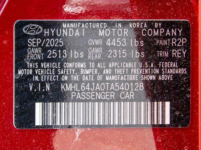 2026 Hyundai Sonata SEL Sport