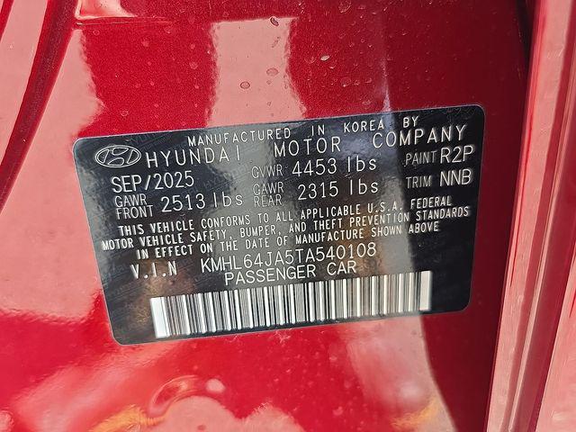 2026 Hyundai Sonata SEL Sport