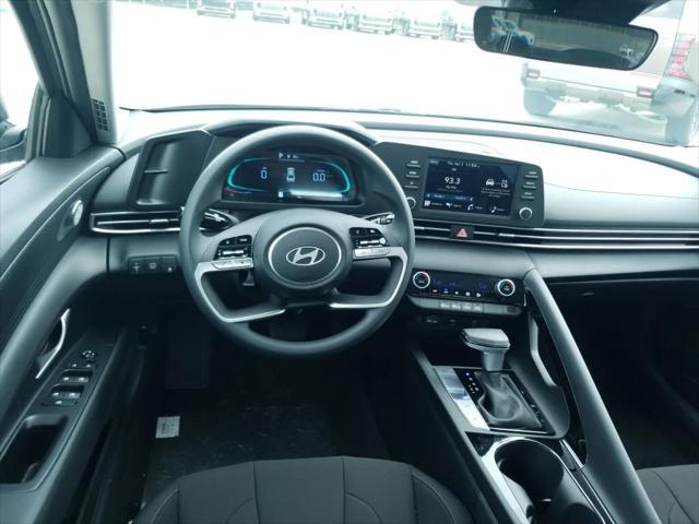 2026 Hyundai Elantra Hybrid Blue