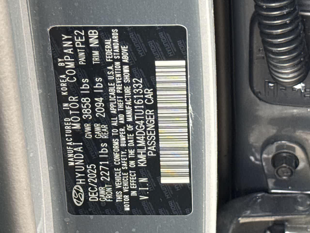 New 2026 Ecotronic Gray Hyundai SEL Sport image 58