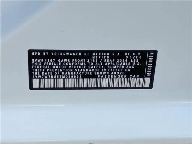 2026 Volkswagen Jetta SE