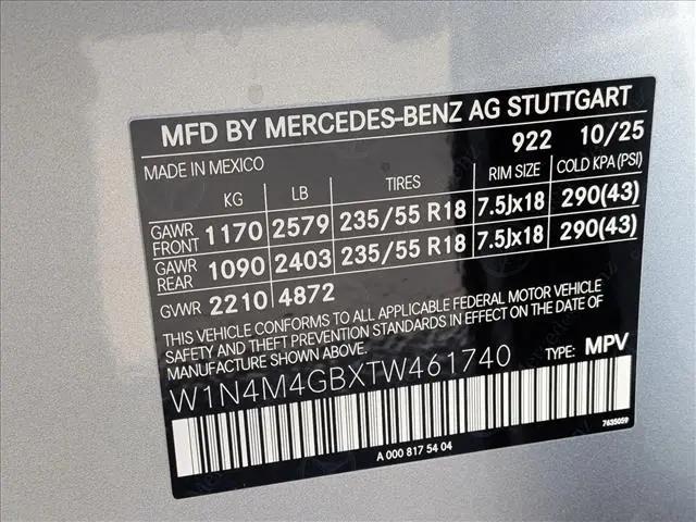 2026 Mercedes-Benz GLB GLB 250