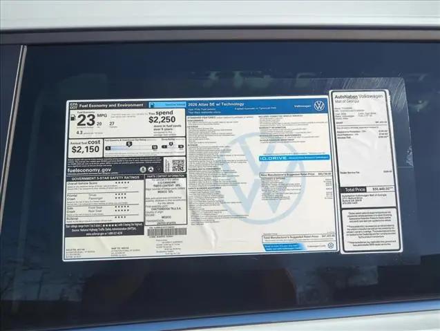 2026 Volkswagen Atlas SE with Technology