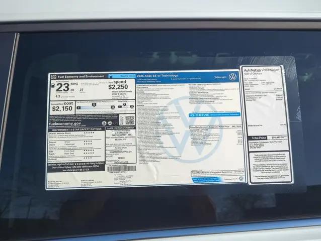 2026 Volkswagen Atlas SE with Technology
