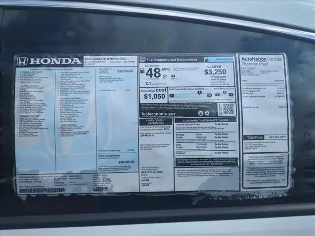 2026 Honda Accord Sedan EX-L