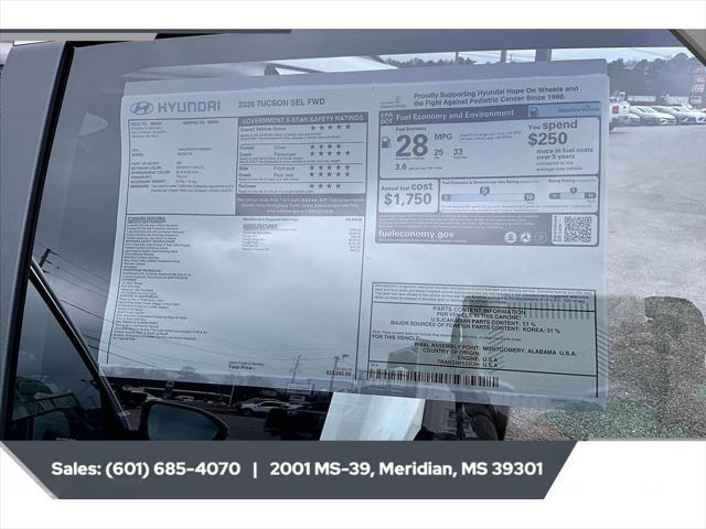 2026 Hyundai Tucson SEL
