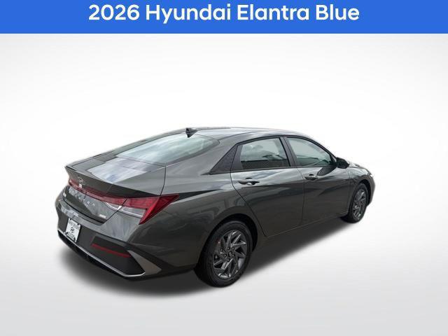 2026 Hyundai Elantra Hybrid Blue