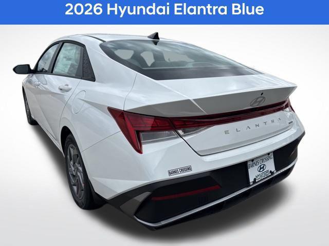2026 Hyundai Elantra Hybrid Blue