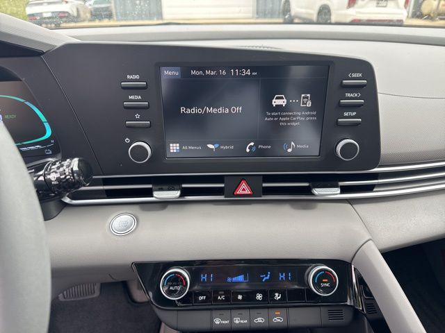 2026 Hyundai Elantra Hybrid Blue