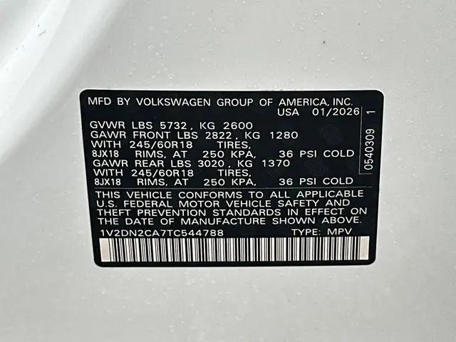 2026 Volkswagen Atlas SE