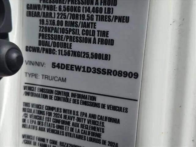 2025 Chevrolet 5500 5500 XG LCF Gas