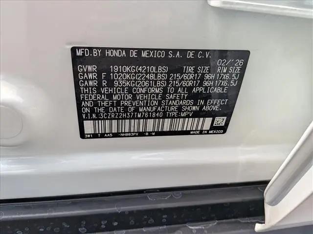2026 Honda HR-V AWD LX