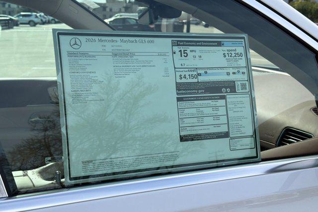 2026 Mercedes-Benz Maybach GLS 600 Maybach  600