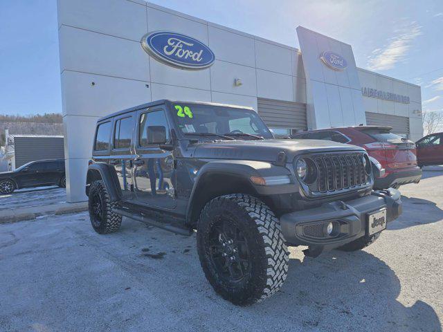2024 Jeep Wrangler 4-Door Willys 4x4 for sale in Mansfield, PA