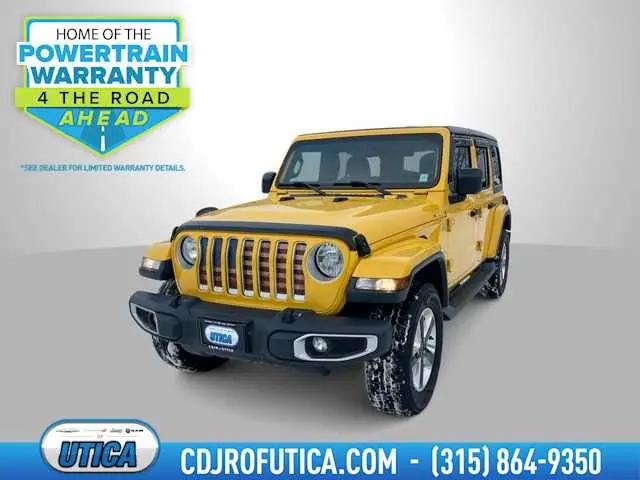 2019 Jeep Wrangler Unlimited Sahara 4x4 for sale in Yorkville, NY