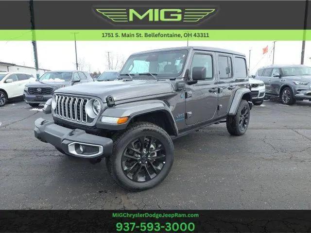 2025 Jeep Wrangler 4xe Sahara 4xe for sale in Bellefontaine, OH