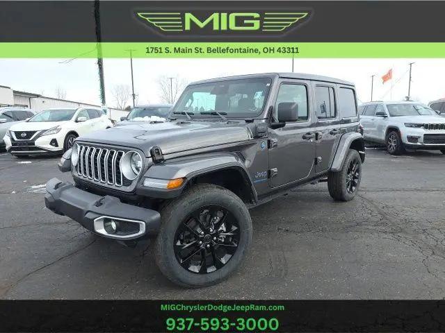 2025 Jeep Wrangler 4xe Sahara 4xe for sale in Bellefontaine, OH