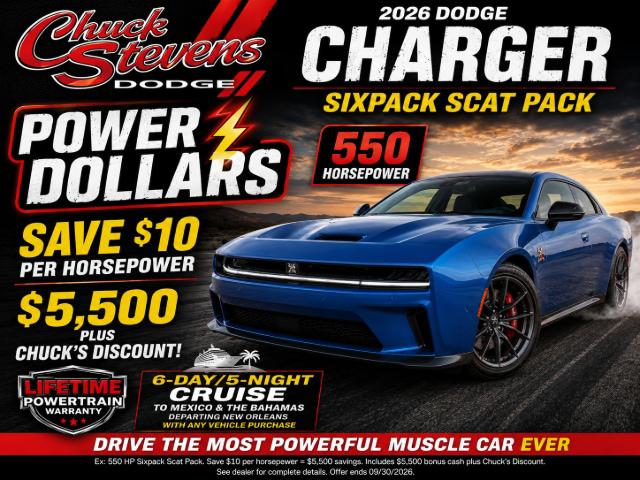 2026 Dodge Charger CHARGER SCAT PACK PLUS 2-DOOR AWD