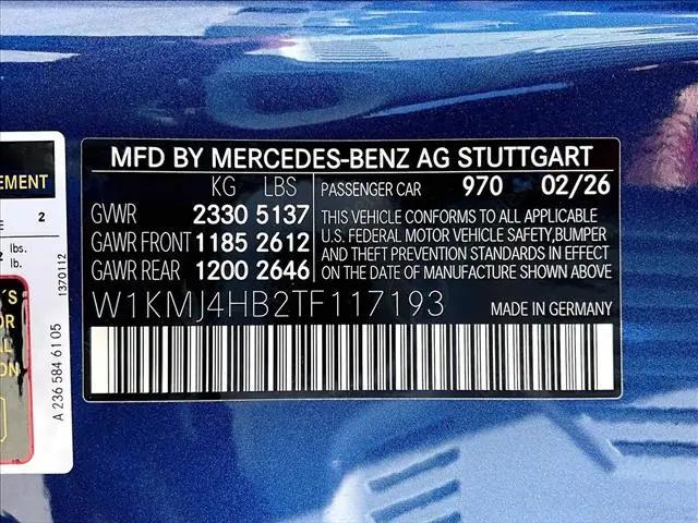 2026 Mercedes-Benz E-CLASS E 300 CLE 300