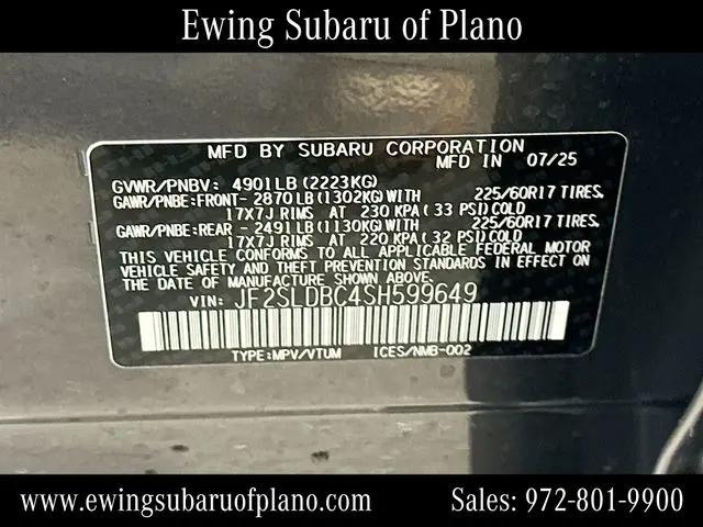 2025 Subaru Forester Premium