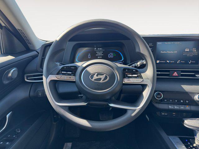 2026 Hyundai Elantra Hybrid Blue