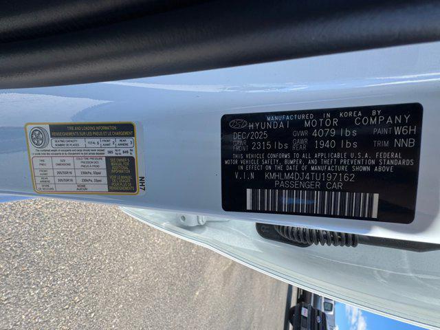 2026 Hyundai Elantra Hybrid Blue