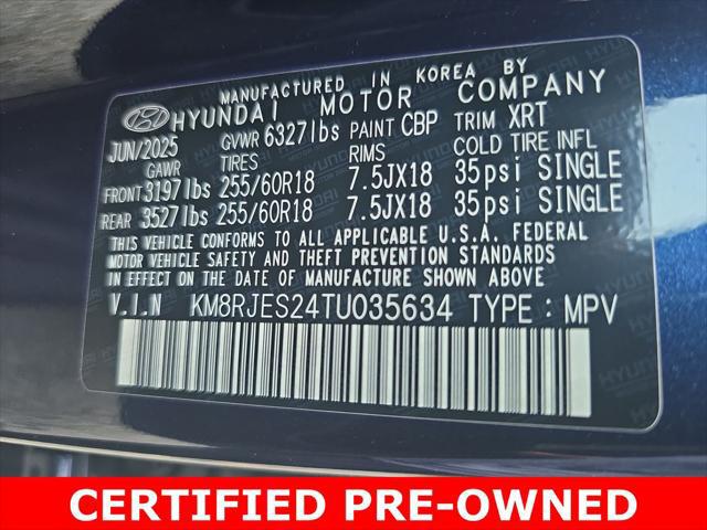 2026 Hyundai Palisade XRT Pro
