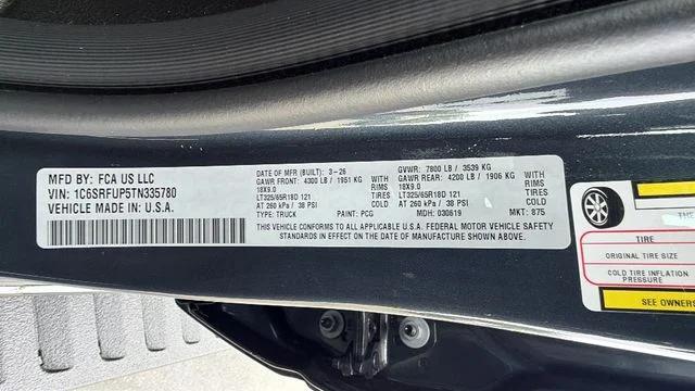2026 Ram 1500 RHO Crew Cab 4x4 5'7" Box