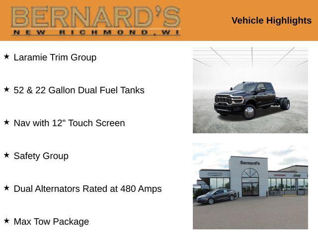 2026 RAM Ram 5500 Chassis Cab RAM 5500 BIG HORN CHASSIS CREW CAB 4X4 60 CA
