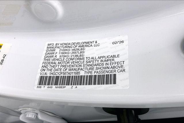 2026 Honda Accord Sedan Sport
