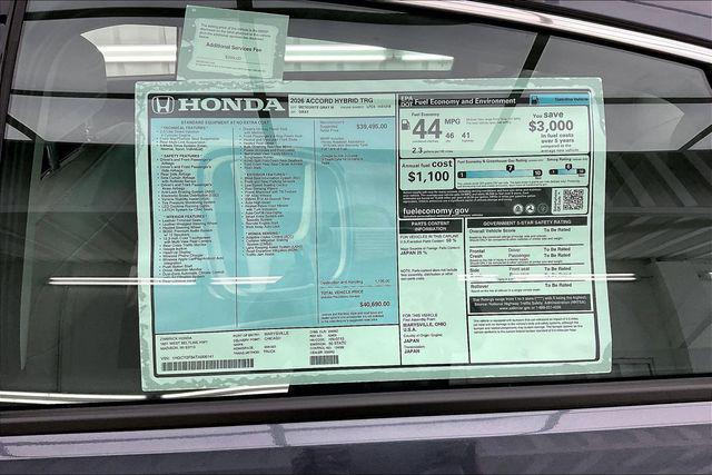 2026 Honda Accord Sedan Touring