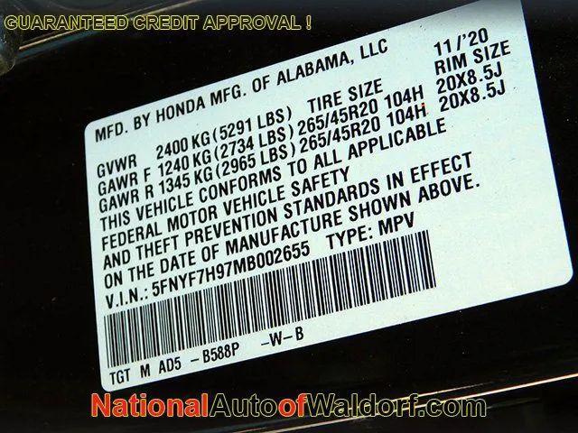 2021 Honda Passport 2WD Touring