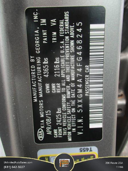 2015 Kia Optima LX