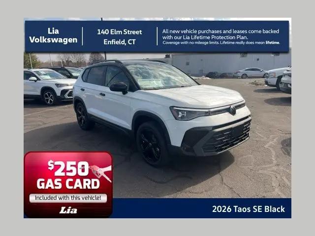 2026 Volkswagen Taos SE Black for sale in Enfield, CT