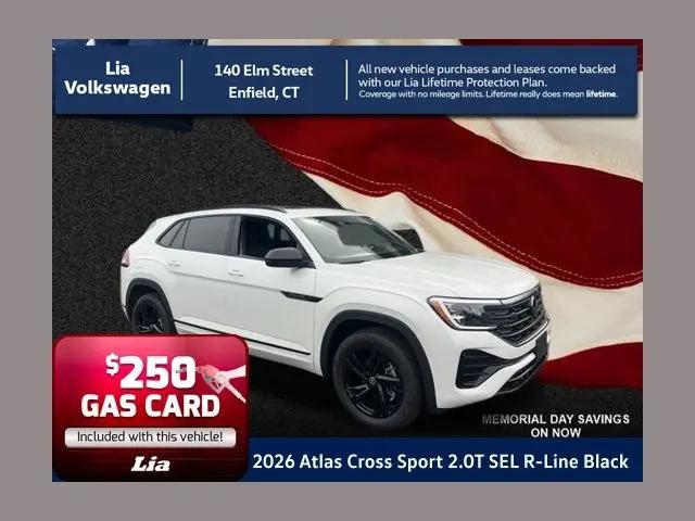 2026 Volkswagen Atlas Cross Sport SEL R-Line Black for sale in Enfield, CT
