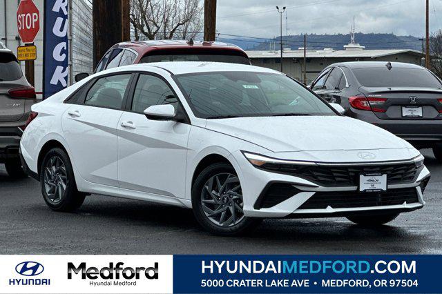 2026 Hyundai Elantra Hybrid Blue