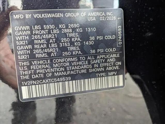2026 Volkswagen Atlas SEL Premium R-Line