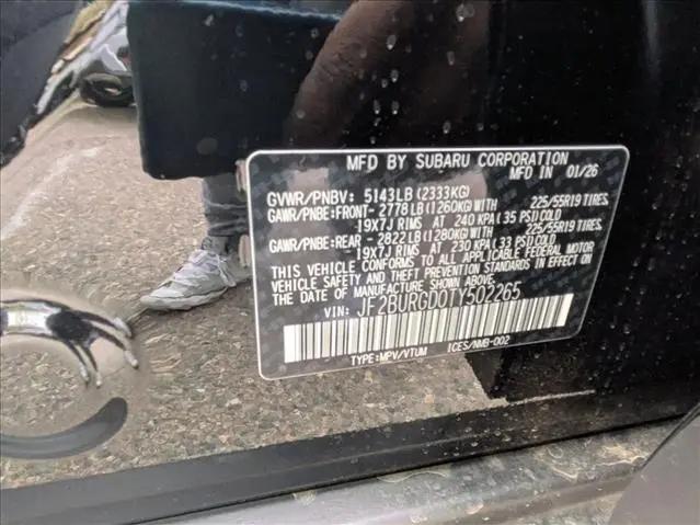 2026 Subaru Outback Limited XT