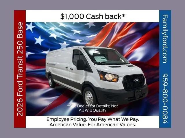 2026 Ford Transit Cargo Van T-250 for sale in Watertown, CT