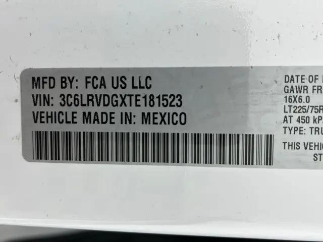 2026 Ram ProMaster 2500 Cargo Van Tradesman High Roof 159" WB w/Pass Seat