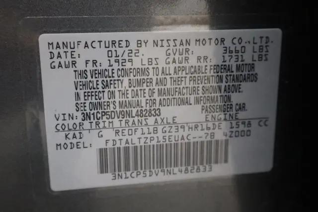 2022 Nissan Kicks SR Xtronic CVT